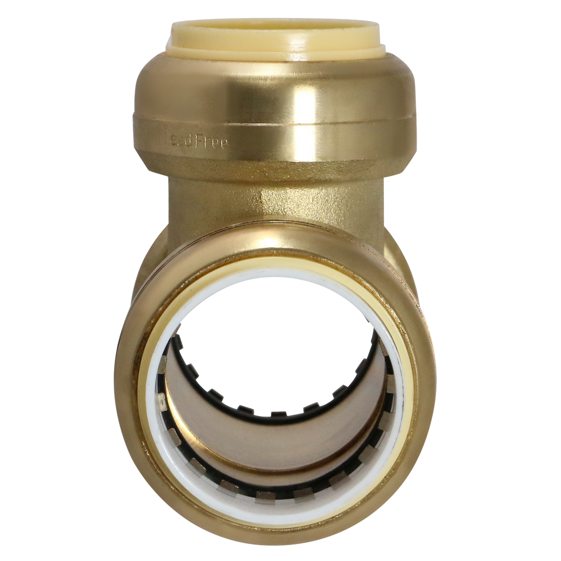 1 Inch PVC x 1 Inch PVC x 1 Inch CTS Push-to-Connect Tee