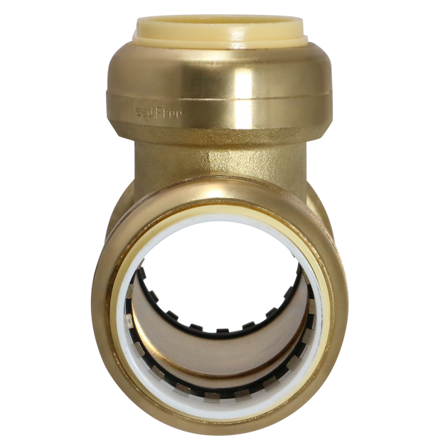 1 Inch PVC x 1 Inch PVC x 1 Inch CTS Push-to-Connect Tee