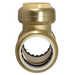 1 Inch PVC x 1 Inch PVC x 1 Inch CTS Push-to-Connect Tee
