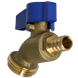 1/2 in. PEX-B Barb x 3/4 in. GHT Hose Bibb Valve