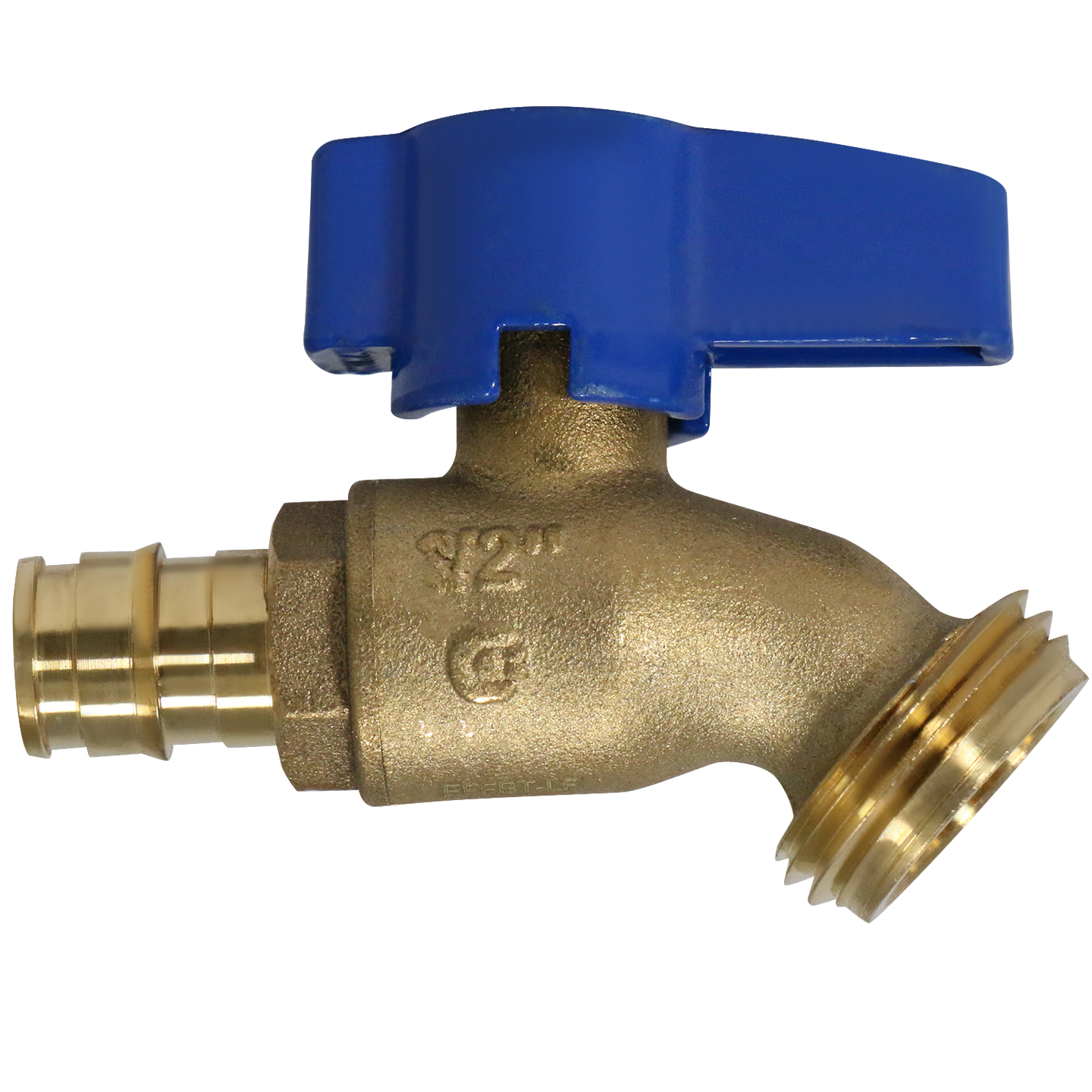 Pex-A Expansion 1/2 Inch x 3/4 Inch GHT Hose Bibb Valve