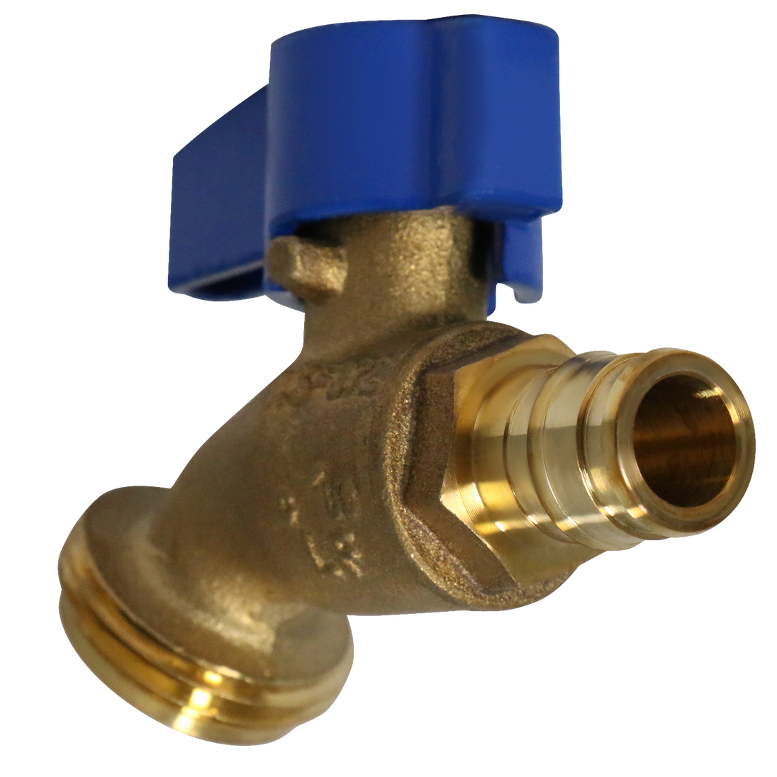 Pex-A Expansion 1/2 Inch x 3/4 Inch GHT Hose Bibb Valve