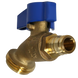 Pex-A Expansion 1/2 Inch x 3/4 Inch GHT Hose Bibb Valve