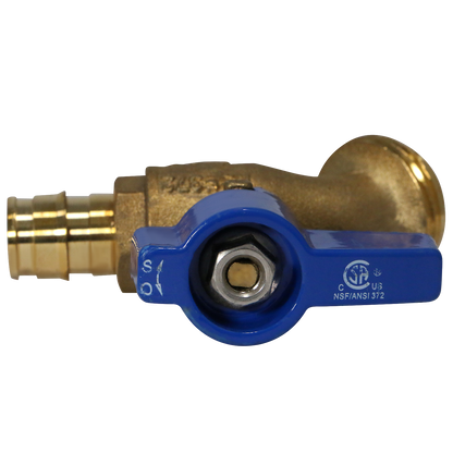  Pex A Expansion x GHT Hose Bibb Valve Measuring Pex A 1/2" x 3/4" GHT Specifically Garden Hose Valve