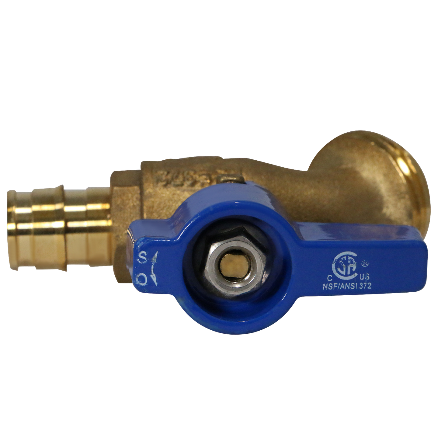 Pex-A Expansion 1/2 Inch x 3/4 Inch GHT Hose Bibb Valve