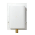 1/2 Inch MIP/Sweat x 3/4 Inch MHT, White with Hammer Arrestor Premium Washing Machine Outlet Box