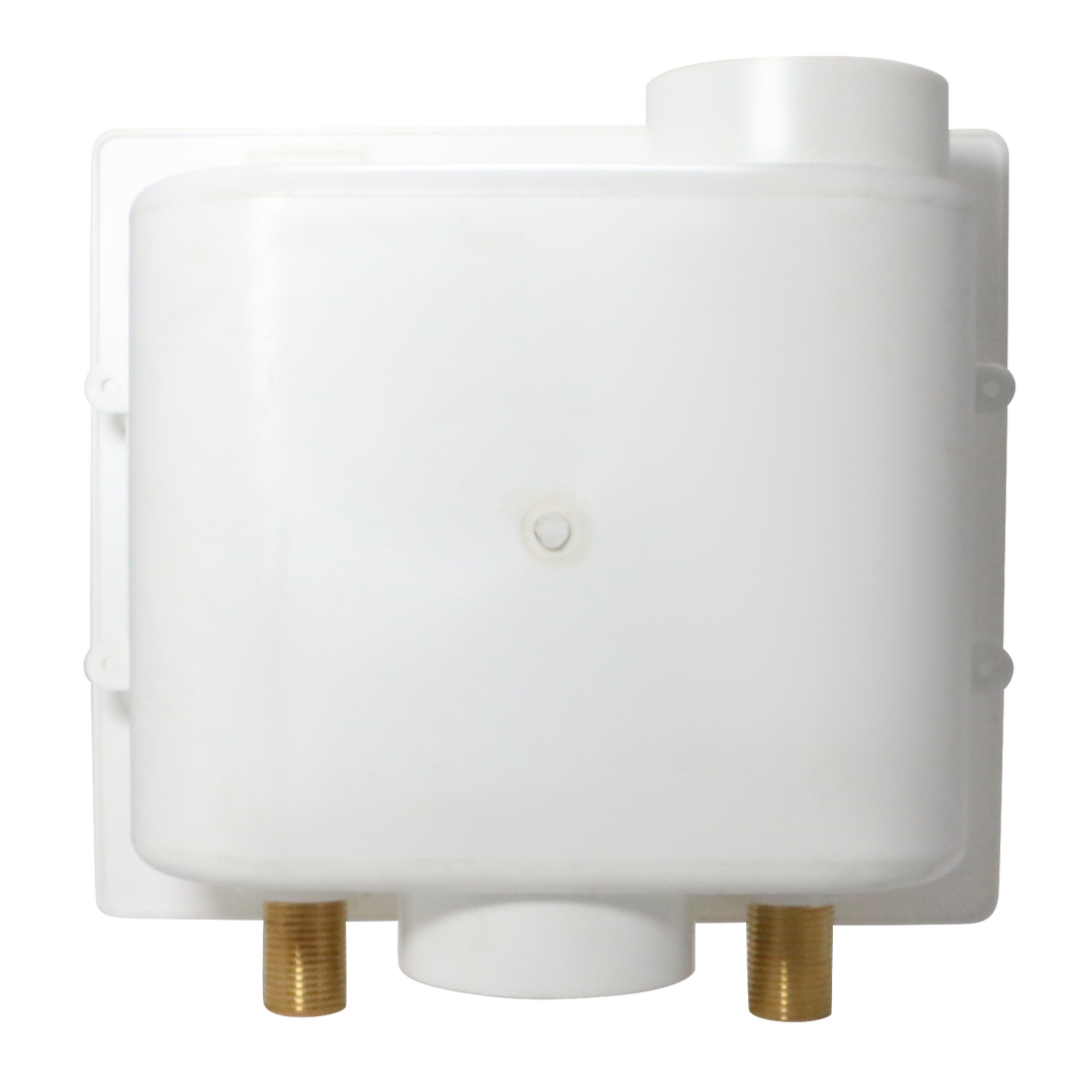 1/2 Inch MIP / Sweat x 3/4 inch MHT Premium Washing Machine Outlet Box with Center Drain