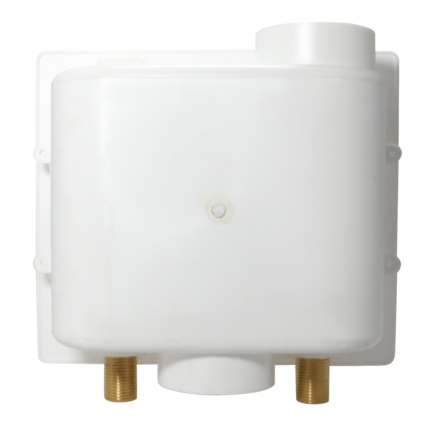 1/2 Inch MIP / Sweat x 3/4 inch MHT Premium Washing Machine Outlet Box with Center Drain