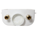 1/2 Inch MIP / Sweat x 3/4 inch MHT Premium Washing Machine Outlet Box with Center Drain