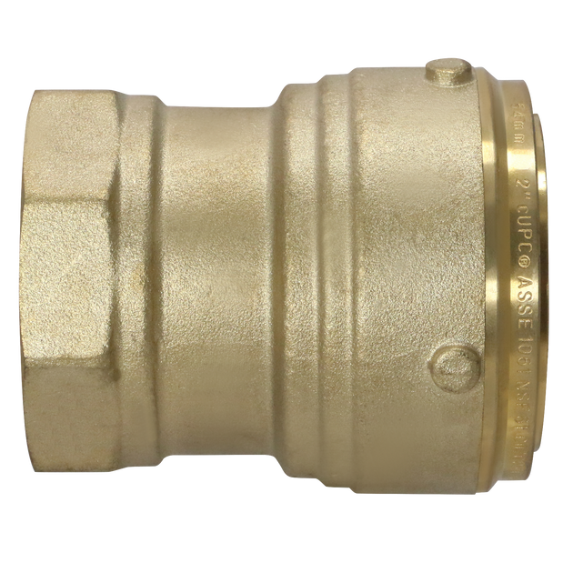 2 Inch Push-to-Connect Female Adapter