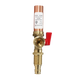 1/2 Inch Pex-A Expansion x 3/4 Inch MHT Premium Washing Machine Outlet Stop Valve with Hammer Arrestor Red Handle