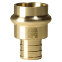 3/4 inch PEX-B Barb Crimp x 3/4 inch Press Coupling