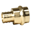 3/4 inch PEX-B Barb Crimp x 3/4 inch Press Coupling