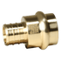 3/4 inch PEX-B Barb Crimp x 3/4 inch Press Coupling