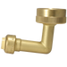 Push-to-Connect 3/8 Inch X 3/4 Inch GHT Dishwasher Elbow