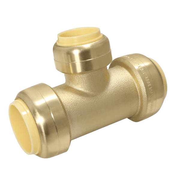1 Inch x 1 Inch x 3/4 Inch Push-to-Connect Tee