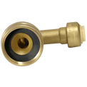 Push-to-Connect 3/8 Inch X 3/4 Inch GHT Dishwasher Elbow