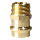 3/4 Inch Press Male MNPT Coupling
