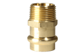 3/4 Inch Press Male MNPT Coupling