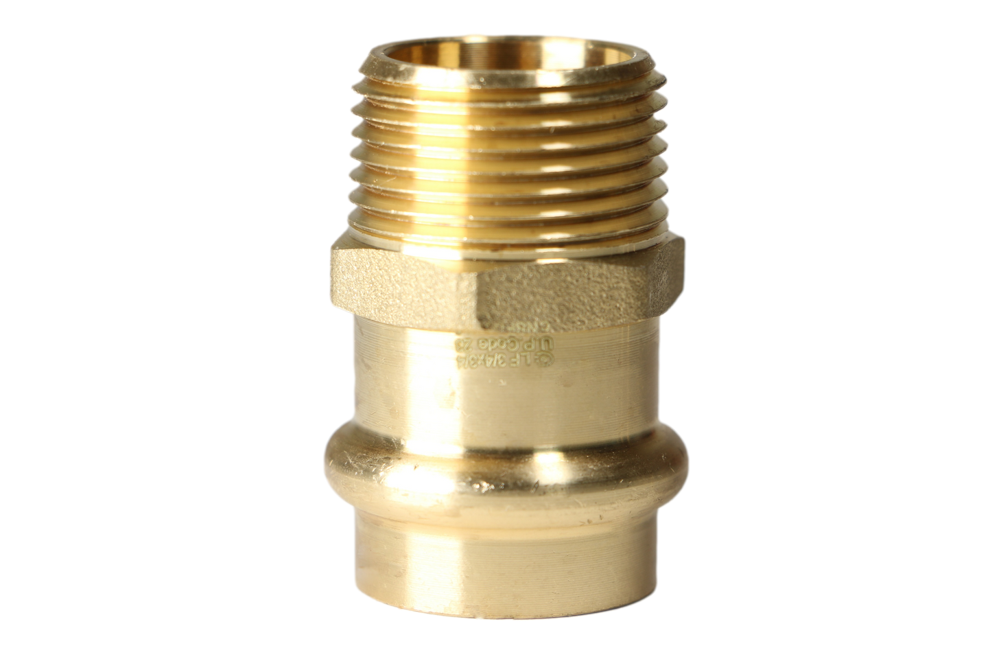 3/4 Inch Press Male MNPT Coupling