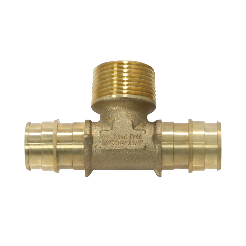 3/4 Inch Pex-A Expansion Male NPT Tee