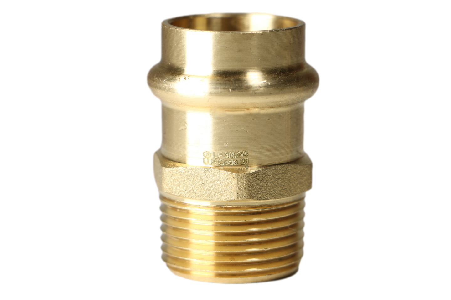 3/4 Inch Press Male MNPT Coupling