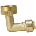 Push-to-Connect 1/4 Inch x 3/4 Inch GHT Dishwasher Elbow