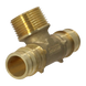 3/4 Inch Pex-A Expansion Male NPT Tee