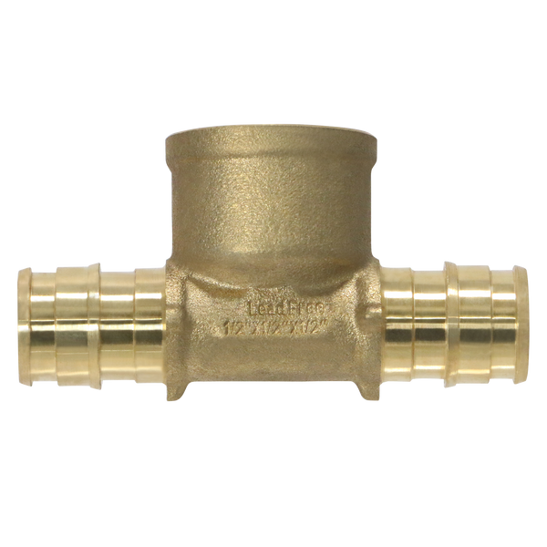 1/2 Inch Pex-A Expansion Female NPT Tee