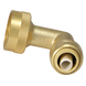Push-to-Connect 1/4 Inch x 3/4 Inch GHT Dishwasher Elbow