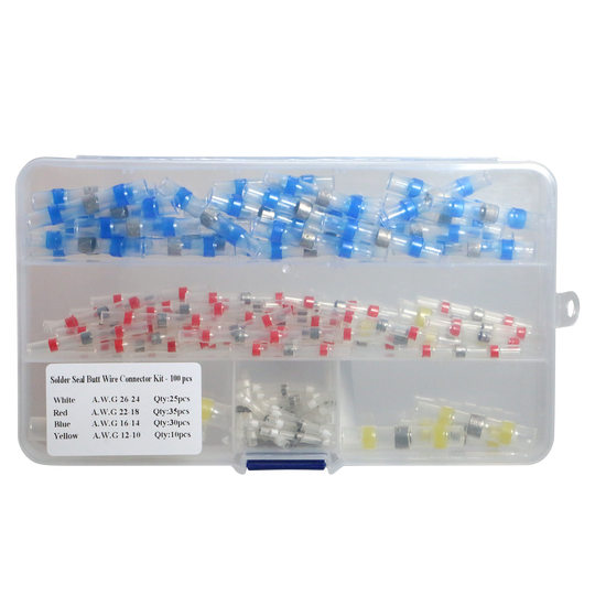 1-Pack 100 Pcs Solder Seal Wire Connector