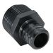 1 Inch PEX-B Barb Crimp x 1 Inch Male NPT Poly Alloy Adapter