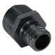 1 Inch PEX-B Barb Crimp x 1 Inch Male NPT Poly Alloy Adapter