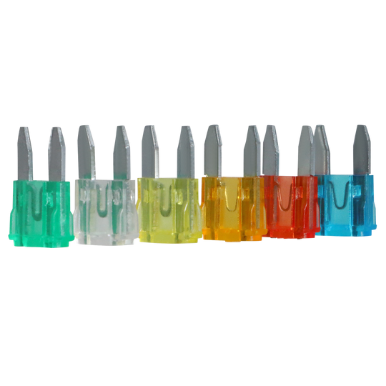 1-Pack 120 pcs- Mini Car Fuses Assortment Kit, Replacement Fuses for Car/RV/Truck/Motorcycle/Boat