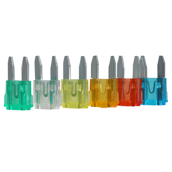 1-Pack 120 pcs- Mini Car Fuses Assortment Kit, Replacement Fuses for Car/RV/Truck/Motorcycle/Boat