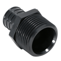 1 Inch PEX-B Barb Crimp x 1 Inch Male NPT Poly Alloy Adapter