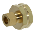 3/8 Inch OD Compression x 3/4 Inch Female NHT with Washer