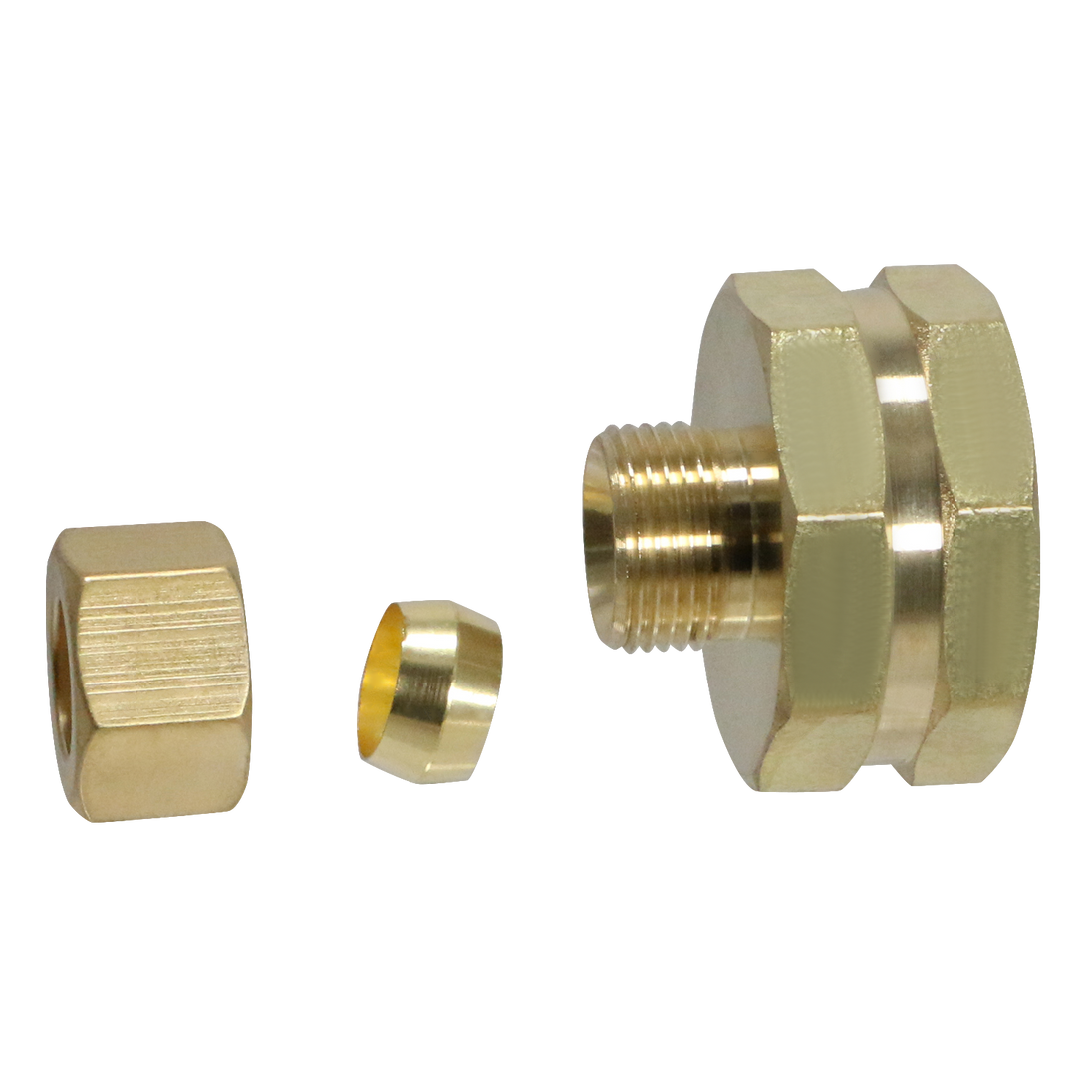 3/8 Inch OD Compression x 3/4 Inch Female NHT with Washer