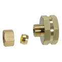 3/8 Inch OD Compression x 3/4 Inch Female NHT with Washer