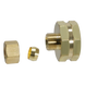 3/8 Inch OD Compression x 3/4 Inch Female NHT with Washer