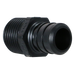 3/4 Inch PEX-B Barb Crimp x 1/2 Inch Male NPT Poly Alloy Adapter