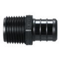 3/4 Inch PEX-B Barb Crimp x 1/2 Inch Male NPT Poly Alloy Adapter