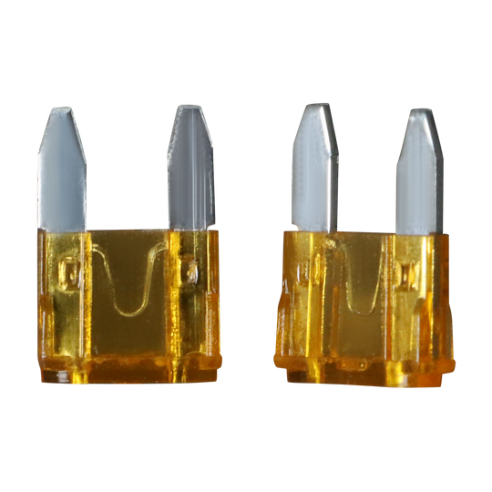 1-Pack 120 pcs- Mini Car Fuses Assortment Kit, Replacement Fuses for Car/RV/Truck/Motorcycle/Boat