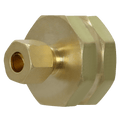 1/4 Inch OD Compression x 3/4 Inch Female NHT with Washer