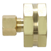 1/4 Inch OD Compression x 3/4 Inch Female NHT with Washer