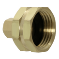 1/4 Inch OD Compression x 3/4 Inch Female NHT with Washer