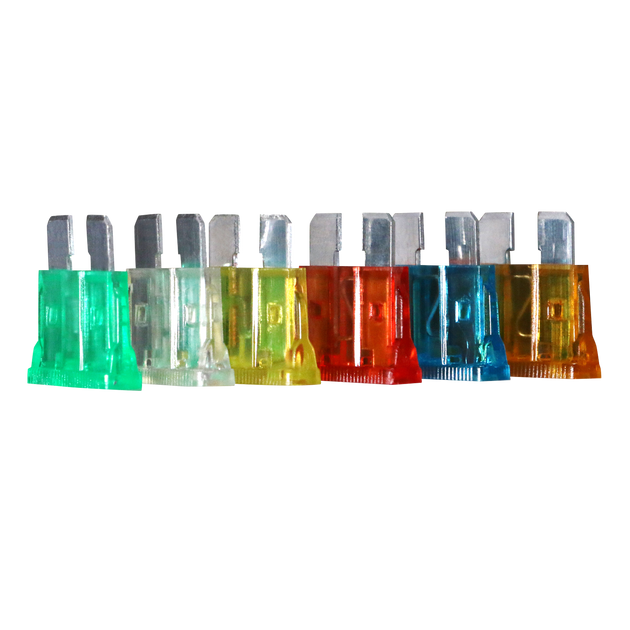 1-Pack 120 pcs- Medium Car Fuses Assortment Kit, Replacement Fuses for Car/RV/Truck/Motorcycle/Boat