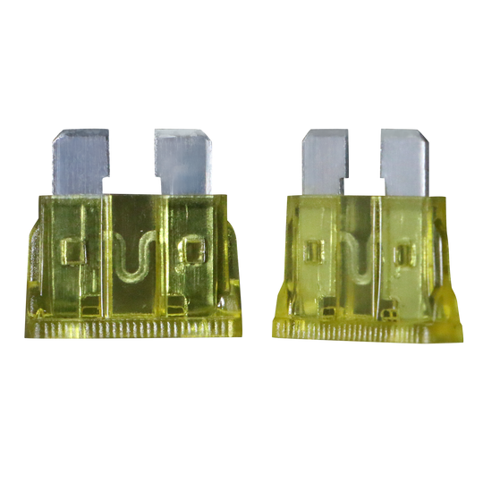 1-Pack 120 pcs- Medium Car Fuses Assortment Kit, Replacement Fuses for Car/RV/Truck/Motorcycle/Boat