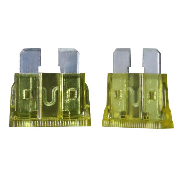 1-Pack 120 pcs- Medium Car Fuses Assortment Kit, Replacement Fuses for Car/RV/Truck/Motorcycle/Boat