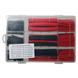 1-Pack 270 PCS Heat Shrink Tubing Kit - 3:1 Ratio Adhesive Lined, Black + Red